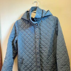 Coldwater Creek Quilted Car Coat